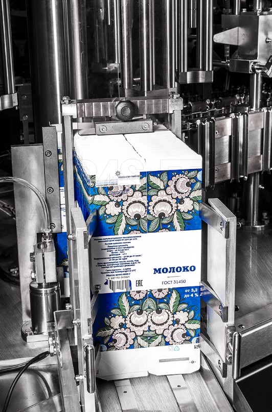 Оборудование для розлива в пакеты с гребешком "Gable Top"