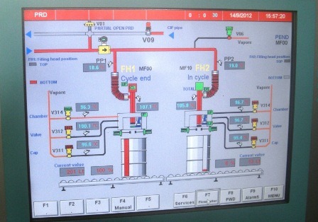 ВВУ для фруктовых и овощных пюре для их последующей асептической фасовки