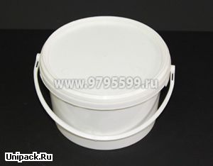 Ведро пластиковое 2,60 л