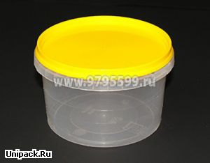Полипропиленовая пластиковая банка (550 мл) НН