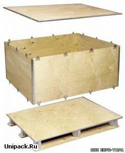 Ящик фанерный 780х380х500 (без поддона)