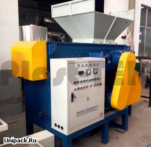 Одновальные шредеры серии WT-С в комплекте с дробилкой