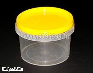 Полипропиленовая пластиковая банка (270 мл)