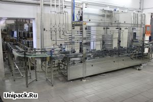 Линия для мойки и наполнения кег