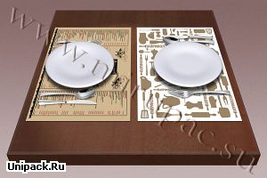 Бумажные сеты (сэты) типоразмером 30*40 см для ресторанов и кафе