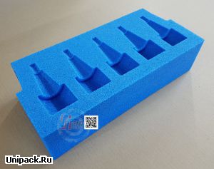 Ложементы из ППЭ для упаковки промышленной продукции