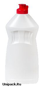 Флаконы и бутылки для бытовых чистящих средств  - Флакон ПНД 500 мл с крышкой флип-топ и с горловины 28/410