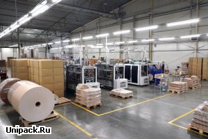 OSQ Group фото с производства пищевой картонной упаковки