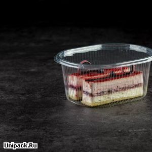 Пластиковые пищевые контейнеры - Ёмкость ЮП-РКС-750, 176*147*64 мм