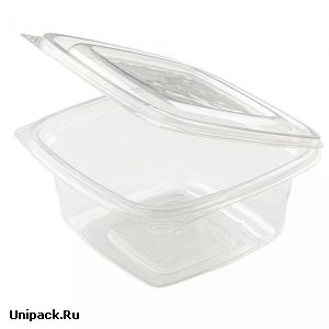 Пластиковые пищевые контейнеры - Контейнер СПК-115, 250 мл, Ø115*43.6 мм, чёрный, ПЭТ