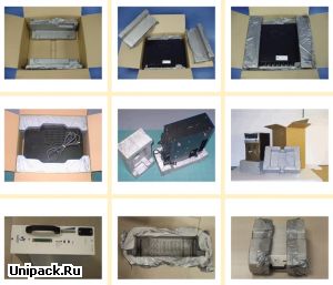 Защитные вкладыши и ложементы Instapak для техники