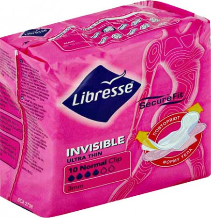 Гигиенические прокладки Libresse Invisible