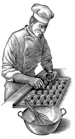 Кондитер 19 века