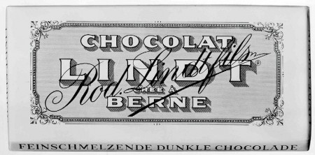 Шоколад Lindt в 19 веке