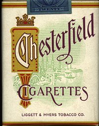 Бренд Chesterfield от Liggett & Myers