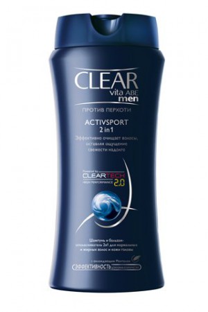 Шампунь Clear Vita Abe для мужчин от перхоти.