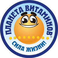 Логотип бренда замороженной продукции Планета витаминов
