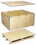 Складная сертифицированная фанерная тара