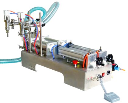 Оборудование для розлива жидкостей и паст: Поршневые, Весовые дозаторы и Линии розлива