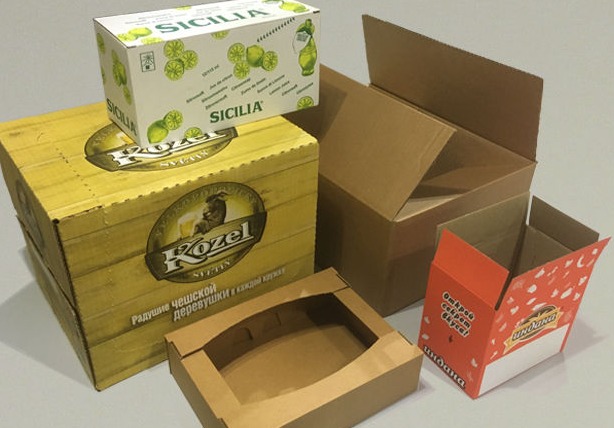 Транспортная тара и упаковка, картонная тара, картонная упаковка, транспортная картонная тара, картонная упаковка с флексопечатью, флексопечать на картоне, самосборные картонные коробки, самосборные картонные коробки с флексопечатью, картонные коробки, Го