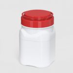 Бидон под запайку БН4 1л. для молочных продуктов, напитков, салатов и пр.