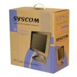 Коробки из гофрокартона с трафаретной печатью для монитора Syscom