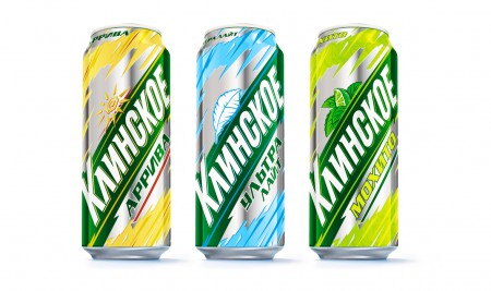 Ассортимент пива Клинское