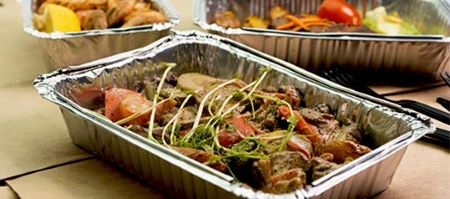 одноразовые пищевые контейнеры из алюминиевой фольги